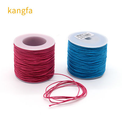 60g Poids Fil rond ciré multicolore pour bijoux à tricot à la main