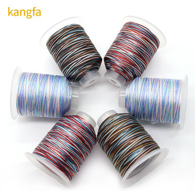 100 g de fil de broderie multicolore varié 1000 mètres pour les projets de tricot à la main