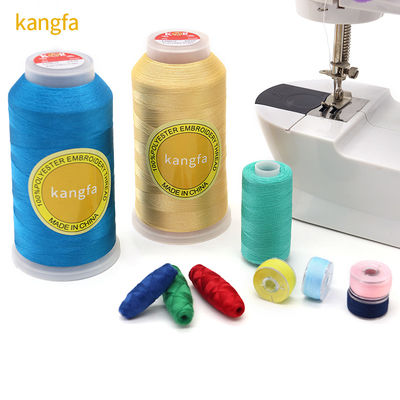 700 couleurs vives pour 120D/2 fil de broderie en polyester sur des matériaux durs et épais