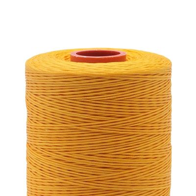 Prise en charge OEM ODM Haute ténacité 210D/16 fil tressé en soie cireuse pour l'artisanat