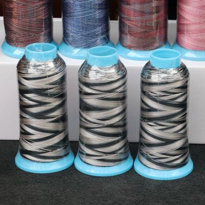 Fil de broderie 120D/2 4000 mètres 96 couleurs/ couleur mixte Longue durée pour la broderie