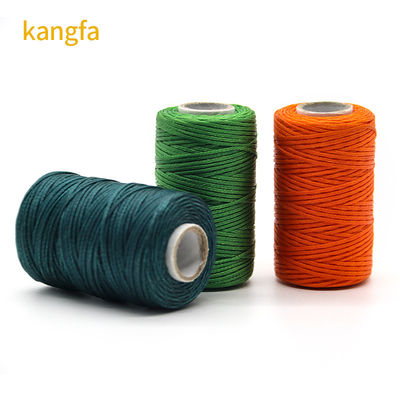 OEM/ODM Accepté Cordes cirées Fil de couture en polyester pour cuir Macrame Bracelets de bricolage