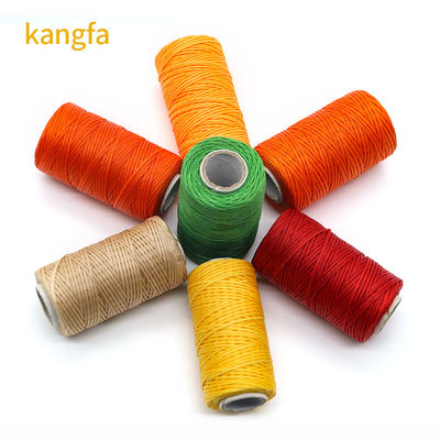 OEM/ODM Accepté Cordes cirées Fil de couture en polyester pour cuir Macrame Bracelets de bricolage