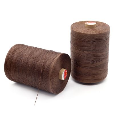 Cordon ciré à haute ténacité de 1 kg pour moteur de bricolage 250D fil ciré en rouleau 1 mm fil de couture