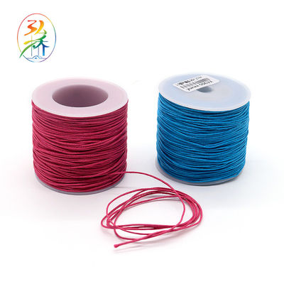 1 mm de corde à rayures satinée en nylon pour les bijoux en fabrication de corde à perles à 100 mètres