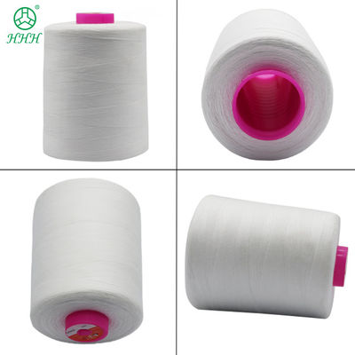 Fil de couture pour vêtements en polyester à 100% 40S/2 5000y coton polyester durable fait à la main