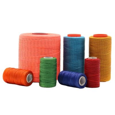 Fil de cire de polyester 0,8 mm 1,0 mm Type de fil de fibre en 2023 avec support OEM/ODM