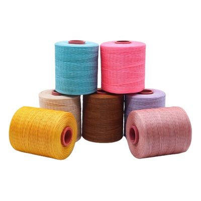 100G-400G support de poids OEM/ODM haute résistance fil ciré de 0,8 mm pour la couture en cuir