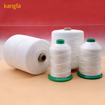 0.8m Fil de couture en polyester 100% blanc brut recyclé avec délai de livraison d'échantillon de 7 jours