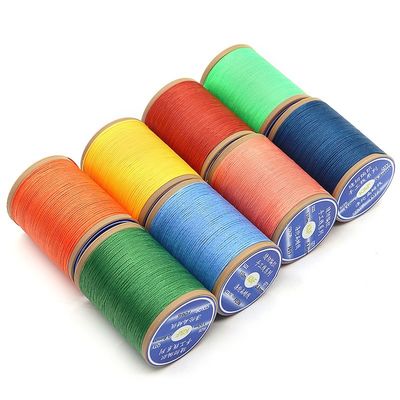150D/16 fil de polyester en cire pour le crochet Hilo Encerado Coser Zapato
