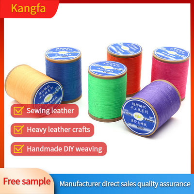 150D/16 fil de polyester en cire pour le crochet Hilo Encerado Coser Zapato