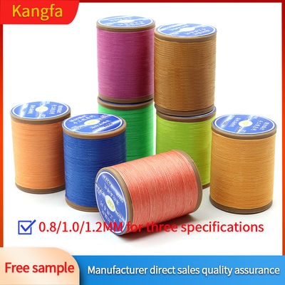 1.2mm 60m-110m Longueur cordon de cire pour sac à main fil de couture chaussures fil et fil de chevalet