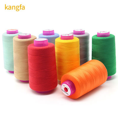 Type de fil étiré sur mesure 20/2 Polyester coton fil de couture à faible rétrécissement