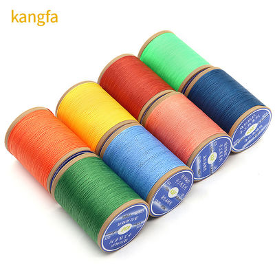 1.2mm 60m-110m Longueur cordon de cire pour sac à main fil de couture chaussures fil et fil de chevalet