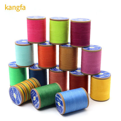 1.2mm 60m-110m Longueur cordon de cire pour sac à main fil de couture chaussures fil et fil de chevalet