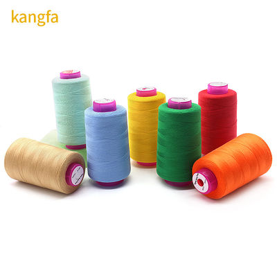 Fil de polyester à coudre et fils de coton