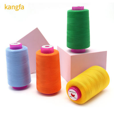 Fil de polyester à coudre et fils de coton