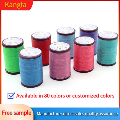 80m/Cone Kangfa fil fait à la main WEIXIN fil de polyester ciré 0,8 mm pour la fabrication de bijoux