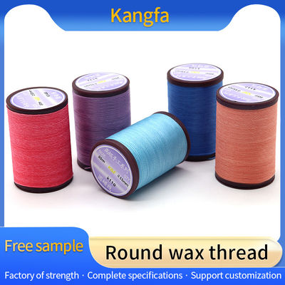 80m/Cone Kangfa fil fait à la main WEIXIN fil de polyester ciré 0,8 mm pour la fabrication de bijoux