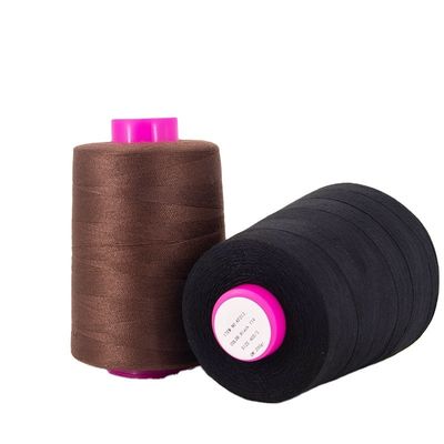 Fil à haute ténacité 3000y pour ligne de cerf-volant 20/3 Fil de coton vitrifié Polyester / coton