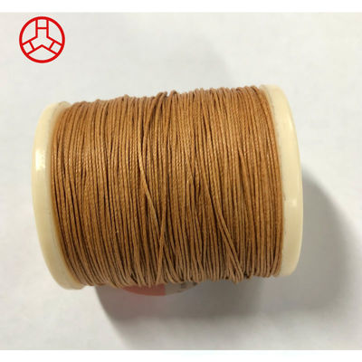 0.55mm Polyester étanche à l'eau lié rond fil ciré pour le tricot à la main de couture en cuir