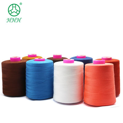 Fil de filament de 3000 y 20/3 Fil de coton vitrifié pour cerfs-volants 100% fil de polyester en spons