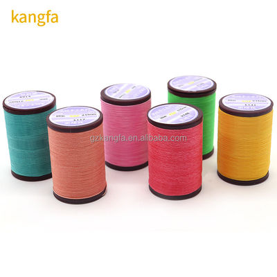 0.35-0.8mm fil de couture en cuir en 80 couleurs pour tissé à la main 6 mètres de linge de pièce