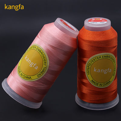 Fil de broderie en polyester 120d/2 pour les performances de production de broderie