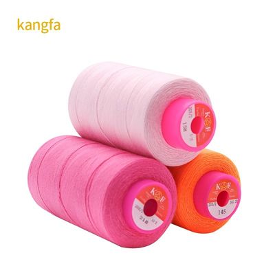 Fil de polyester de coton durable 20/2 20/3 40/2 Fil cousu pour les vêtements pour femmes