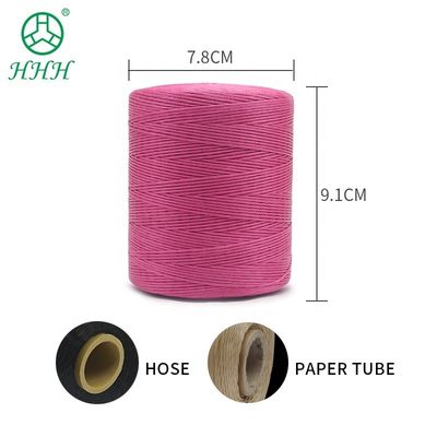 100% polyester 240 couleurs bricolage fait à la main 250D/16 fils de couture en cuir 400g sur mesure
