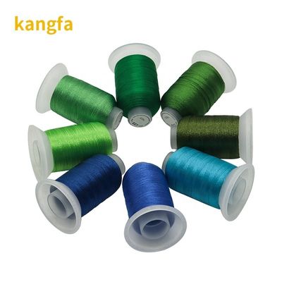 40 couleurs 100% polyester broyage filetage ensemble de filetage 120d/2 500m Pour la couture de couette