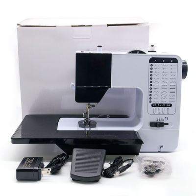Utilisation de la machine à coudre automatique pour ménage UFR-737 avec lit plat