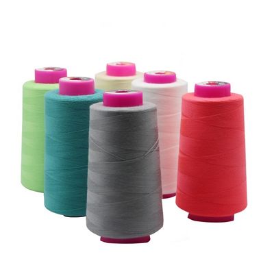 Fil de couture cousu sur mesure en polyester en coton au noyau cousu avec poids de 100 g et type de fil cousu