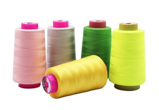Fil de couture cousu sur mesure en polyester en coton au noyau cousu avec poids de 100 g et type de fil cousu