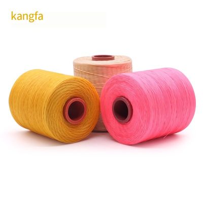 100% polyester de chanvre doux 300D/16 fil de cire Poids net 400g pour sac à cordes artisanale