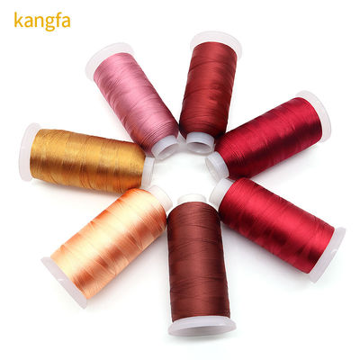 100% fil de broderie en rayon de viscose pour carton de broderie informatique 60 pièces par carton