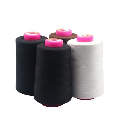 Faites-le vous-même fil de couture bobines en polyester pour machine à main couture en coton noir/blanc