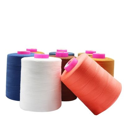 Fil de couture en polyester de haute résistance 5000 mètres pour la machine blanche de verrouillage industriel