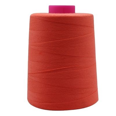 Fil de couture en polyester de haute résistance 5000 mètres pour la machine blanche de verrouillage industriel