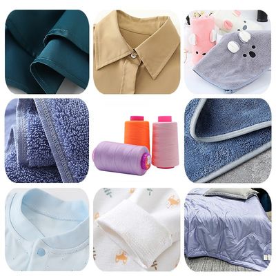 Fil 100% coton 402 100 g Fil de couture en polyester cône pour linge de lit Tissu élastique