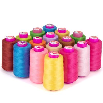 Résistance à l'abrasion du fil de couture en fil de polyester à 100%