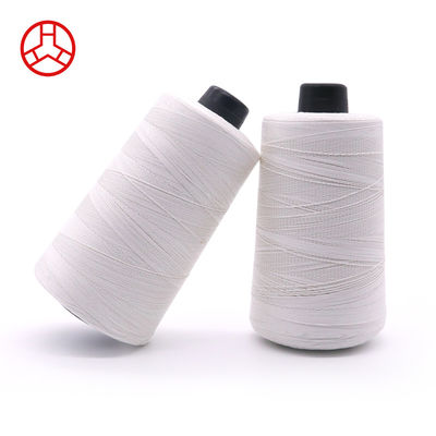 Polyester en coton à haute traction à 100% pour fermeture de sac vitré 20/3 fil volant de cerf-volant
