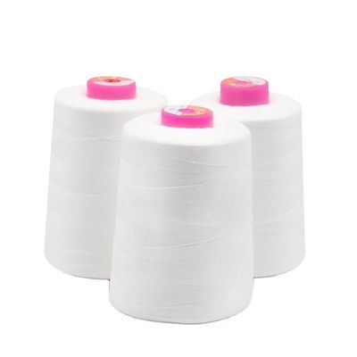 Fil de coton pur en carton de filature à base de coton brut sacs à thé 100% fil de coton à cône fil blanc