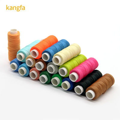 1 mm fil de couture en polyester recouvert de cire rouge pour la fabrication de bijoux en macrame