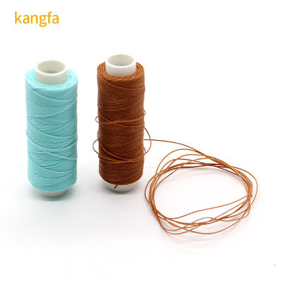 Polyester haute tension fil ciré de 0,8 mm pour la couture à la main et la couture de cordons de chaussures bricolage