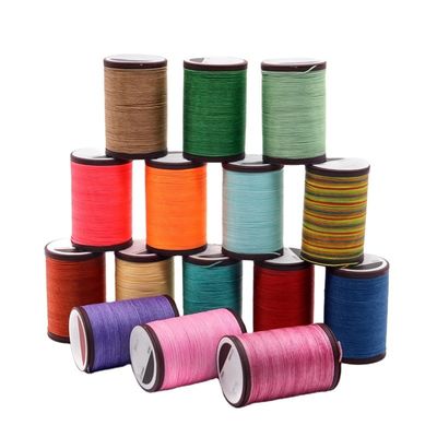 Fil rond tressé en polyester en plastique pour coudre des chaussures