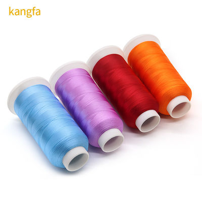 Diamètre 4000m 75D/2 150D Polyester pour ordinateur 100% fil de polyester fil de broderie 4000y