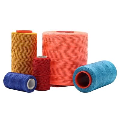 Cordon à coudre ciré 210D/16 250M Fil de polyester pour fournitures artisanales en cuir faites à la main