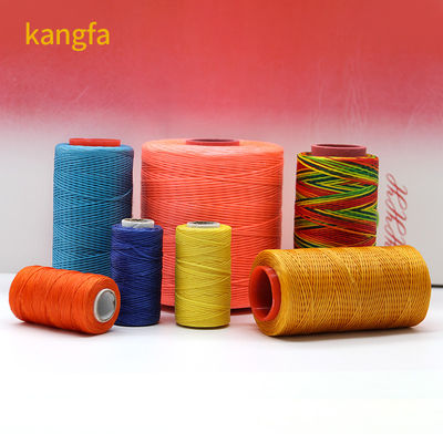 Cordon à coudre ciré 210D/16 250M Fil de polyester pour fournitures artisanales en cuir faites à la main
