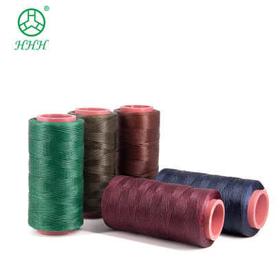 Cordon à coudre ciré 210D/16 250M Fil de polyester pour fournitures artisanales en cuir faites à la main